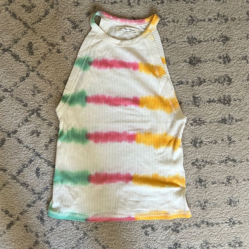Free people tie dye tank